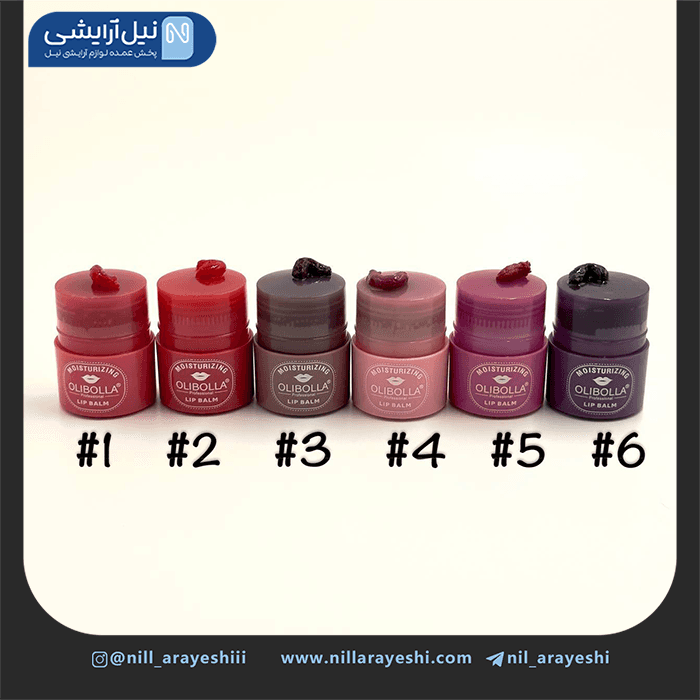 بالم لب مایع پیچی اولی بولا کد LA – L184 — تصویر ۳
