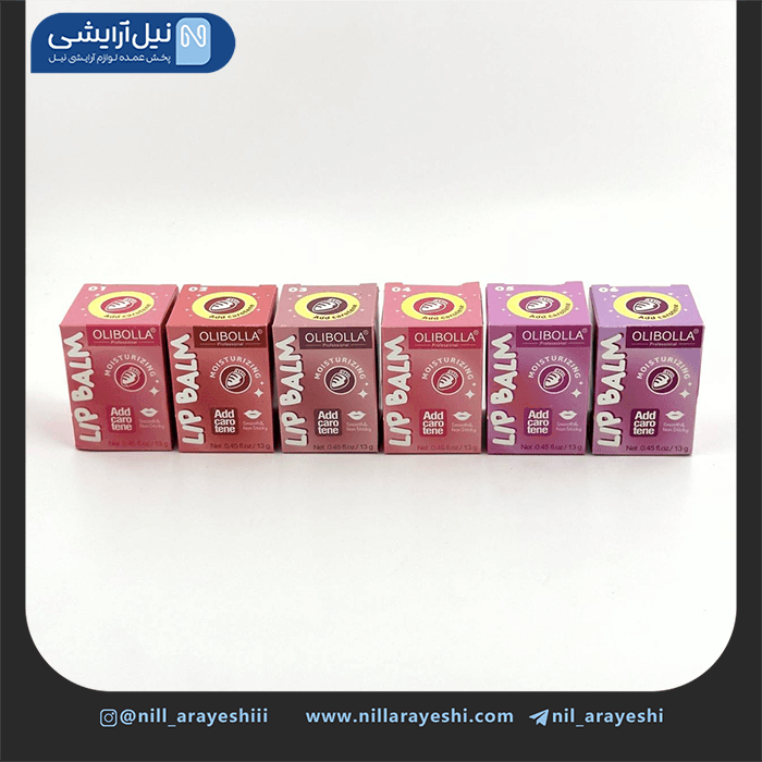 بالم لب مایع پیچی اولی بولا کد LA – L184 — تصویر ۵
