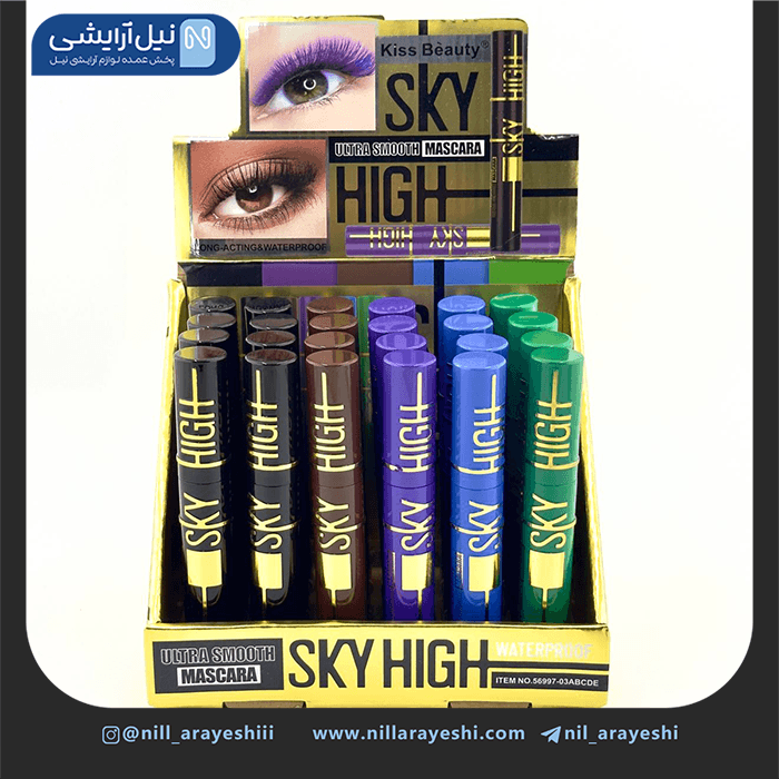ریمل رنگی کیس بیوتی مدل sky high کد 03 – 56997