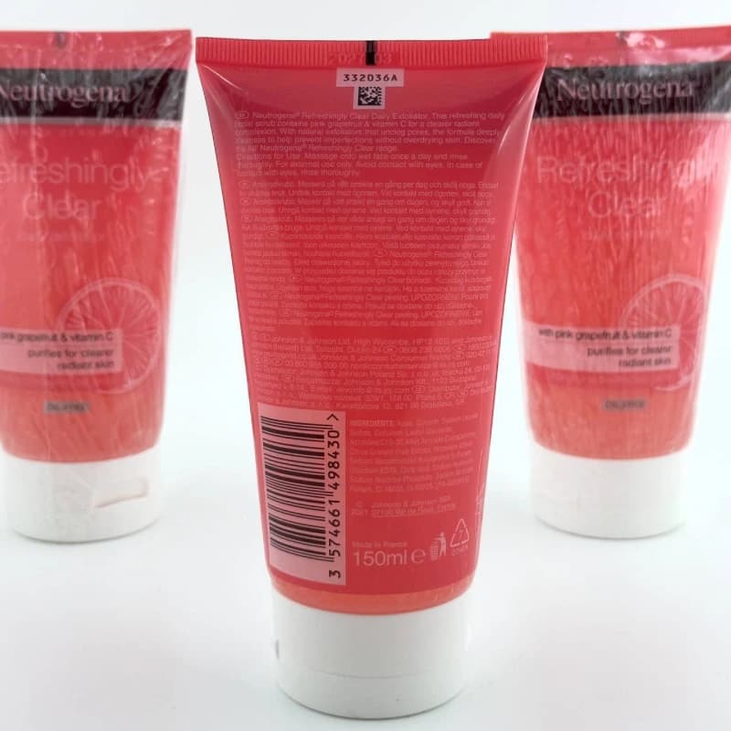 ژل اسکراب تیوپی لایه بردار گریپ فروت نوتروژینا 150 میل های کپی — تصویر ۴