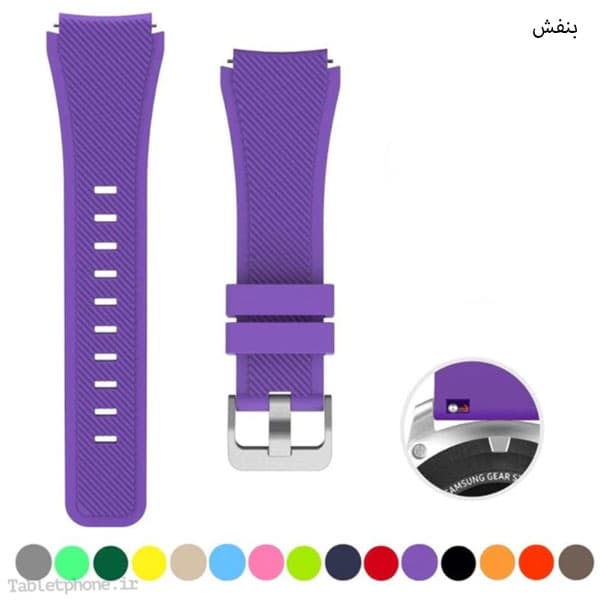 بند سیلیکونی ساعت شیائومی Mibro Watch X1 مدل stripe — تصویر ۶