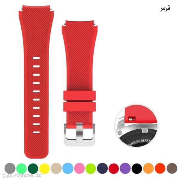 بند سیلیکونی ساعت شیائومی Mibro Watch X1 مدل stripe — تصویر ۵