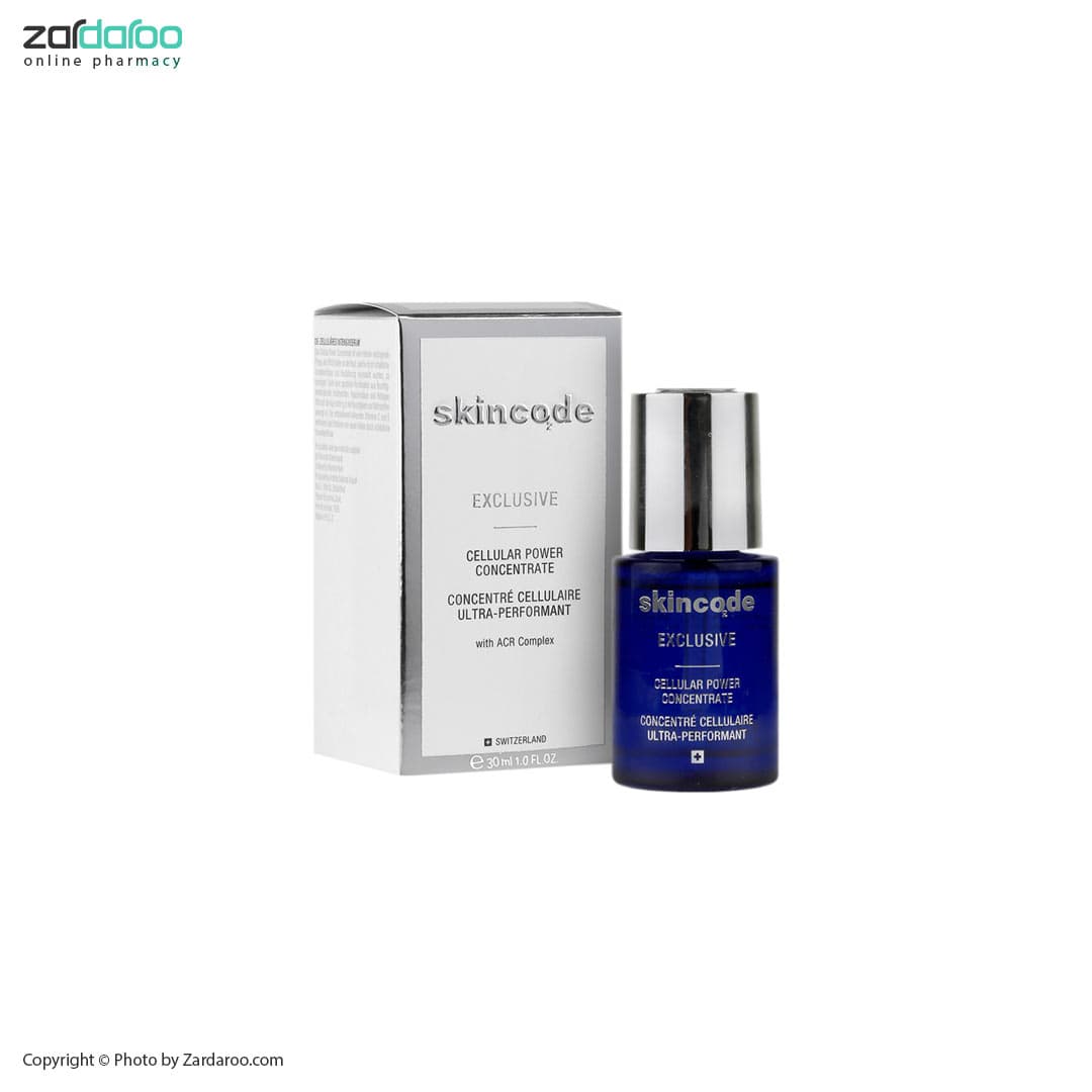 سرم کنسانتره قوی مناسب چروک های پوست اسکین کد Skincode