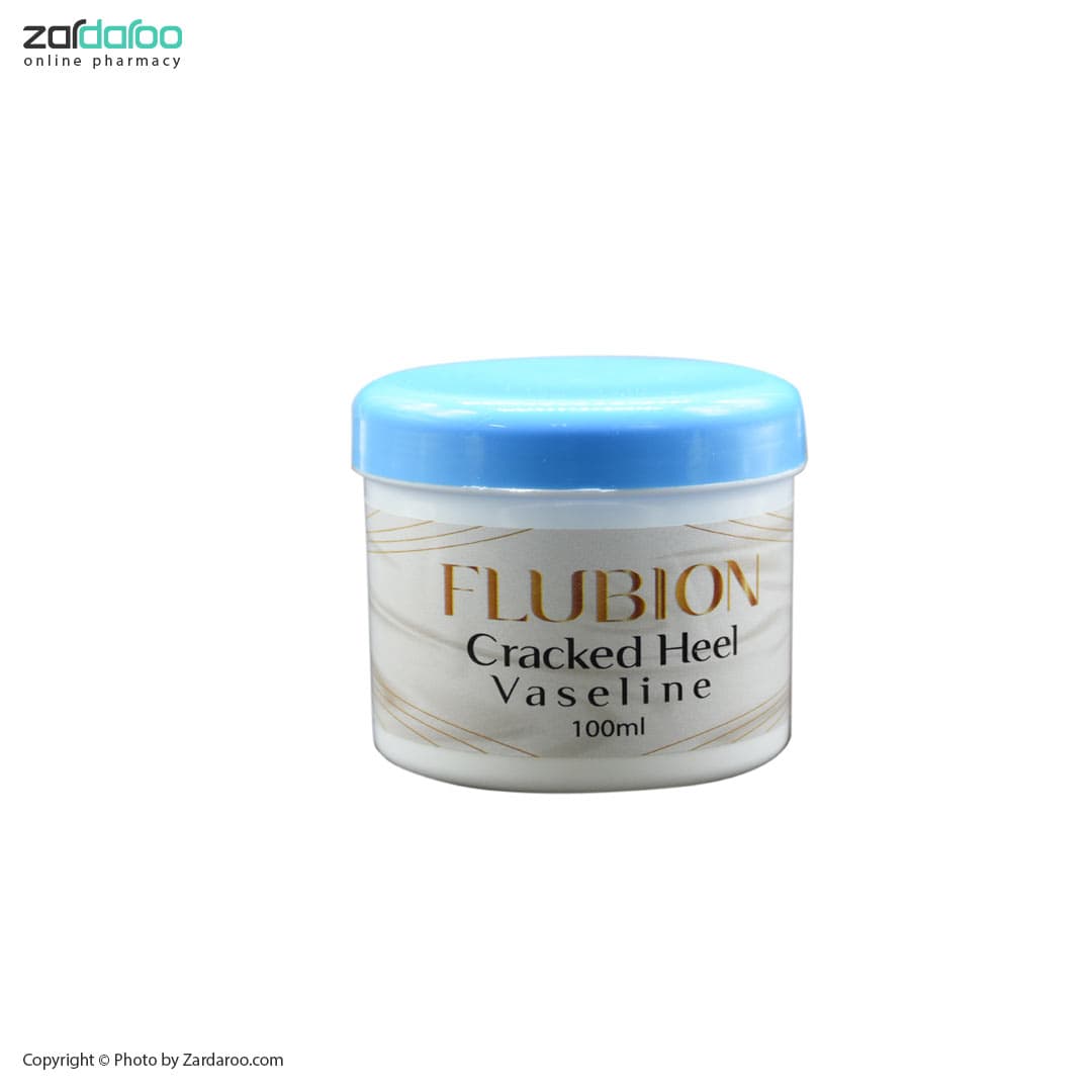 وازلین ترک پاشنه پا بدون اسانس فلوبیون Flubion — تصویر ۲