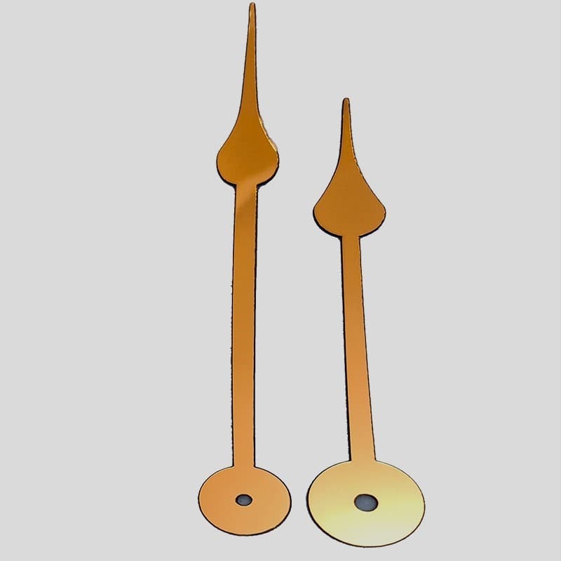 عقربه ساعت دیواری مدل روستیک 19cm مجموعه 2 عددی