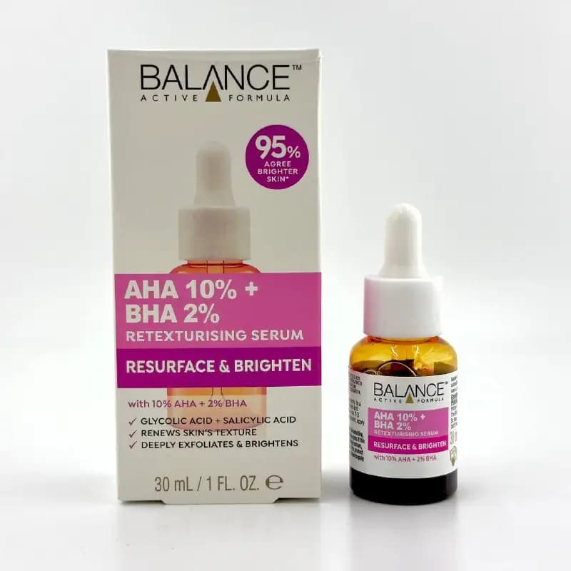 سرم صورت پیلینگ و لایه بردار AHA10% و BHA2% بالانس 30 میل های کپی