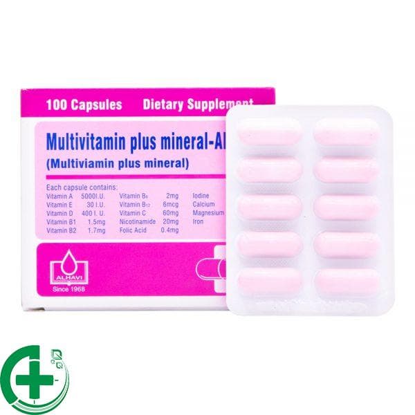 کپسول مولتی مینرال | Multivitamin Plus Mineral Alhavi — تصویر ۲