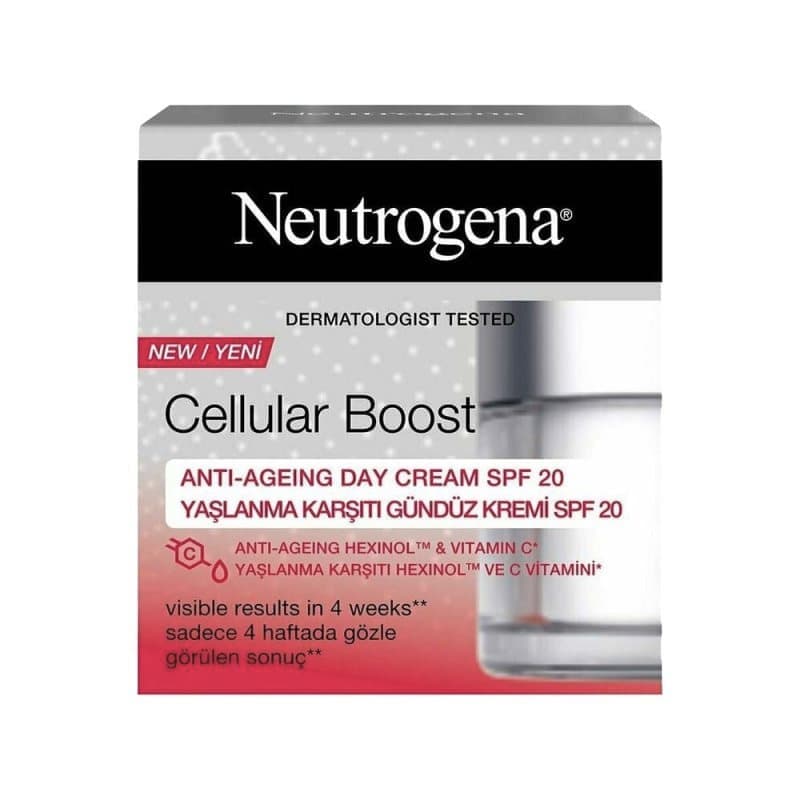 کرم (روز )ضد پیری Cellular Boost نوتروژینا (50 میل) 100% اصل — تصویر ۳