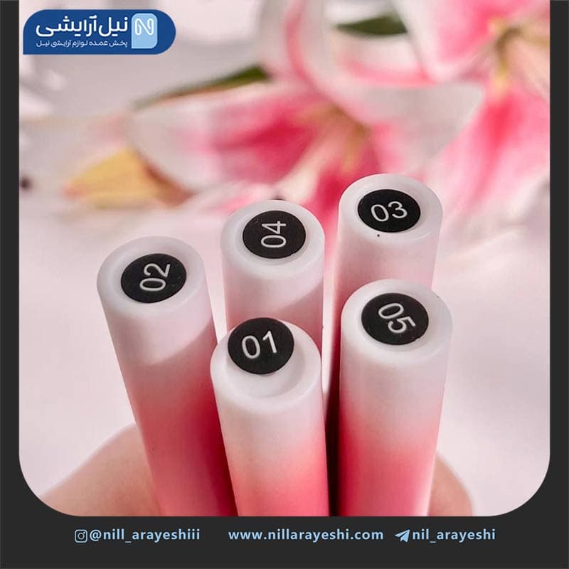 پک رژ لب مایع وانگی پنج عددی — تصویر ۳