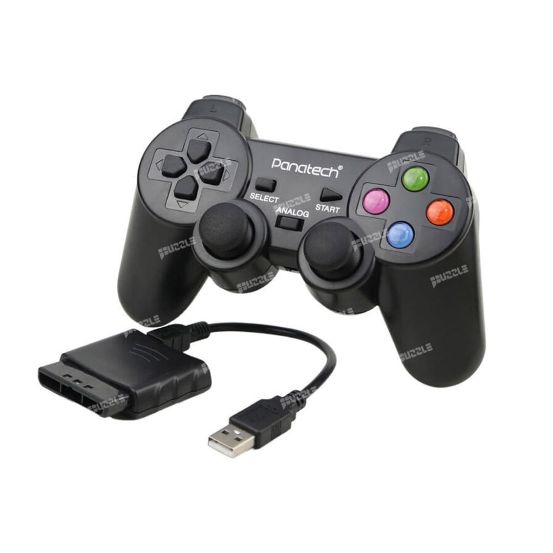 دسته بازی پاناتک دوبل شوکدار مدل P-G511 Panatech — تصویر ۳