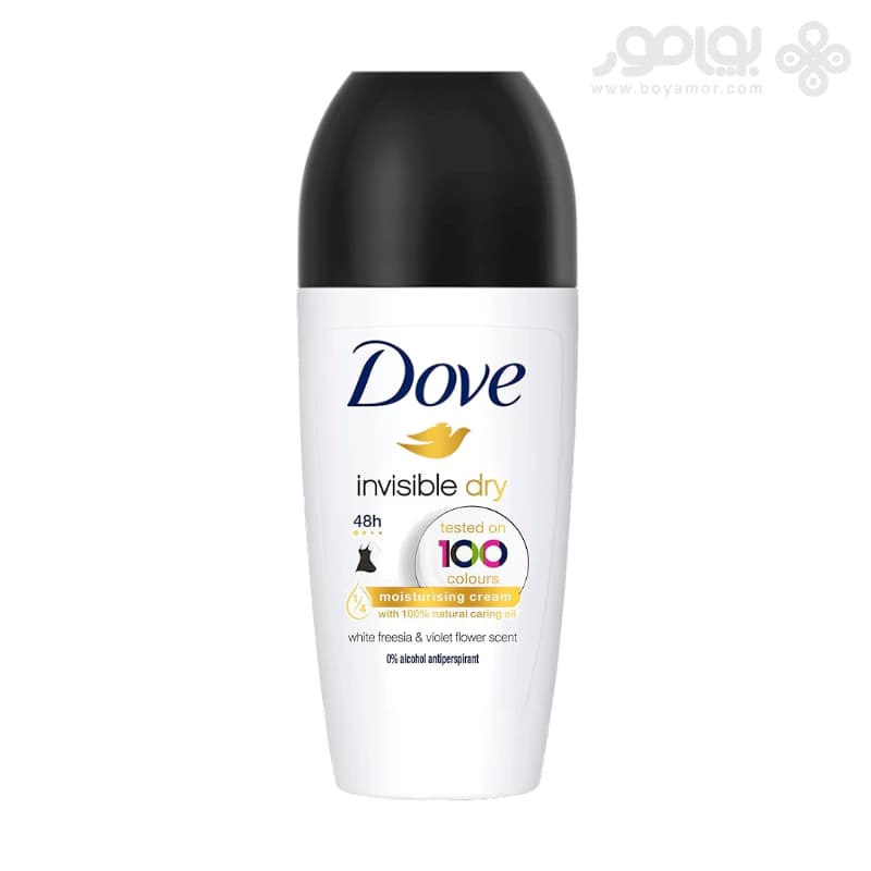 رول دئودورانت زنانه داو مدل INVISIBLE DRY حجم 50 میل