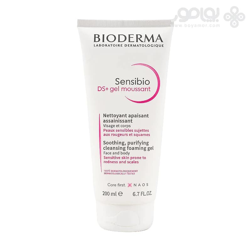 فوم شستشوی سنسبیو بایودرما مدل DS + GEL حجم 200 میل