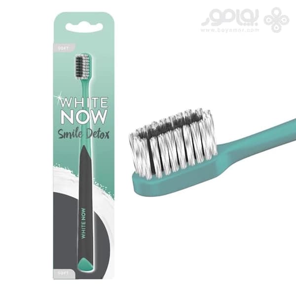 مسواک زغالی سیگنال سری WHITE NOW مدل SMILE DETOX — تصویر ۲