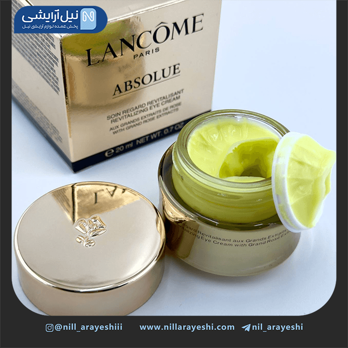 کرم دور چشم احیا کننده لانکوم مدل Absolue حجم 20 م یل های کپی — تصویر ۴
