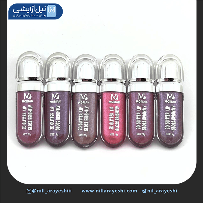 لیپ گلاس شاین دار مورین کد a8233 — تصویر ۵