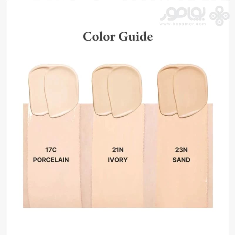 کوشن تیر تیر مدل MASK FIT حاوی +SPF50 شماره 21N رنگ IVORY — تصویر ۴