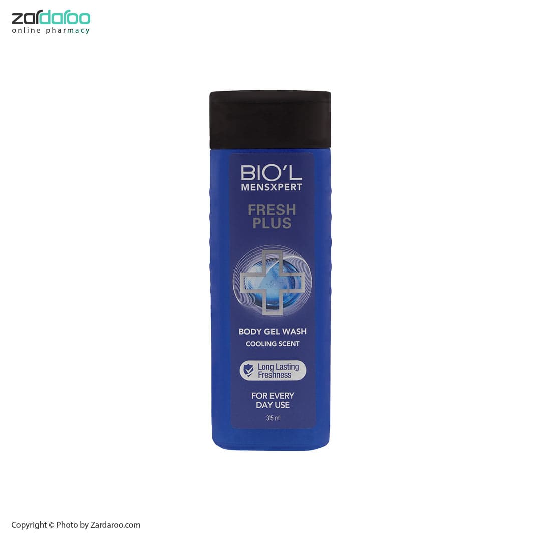 شامپو بدن مردانه FRESH PLUS مناسب انواع پوست بیول Bio’l