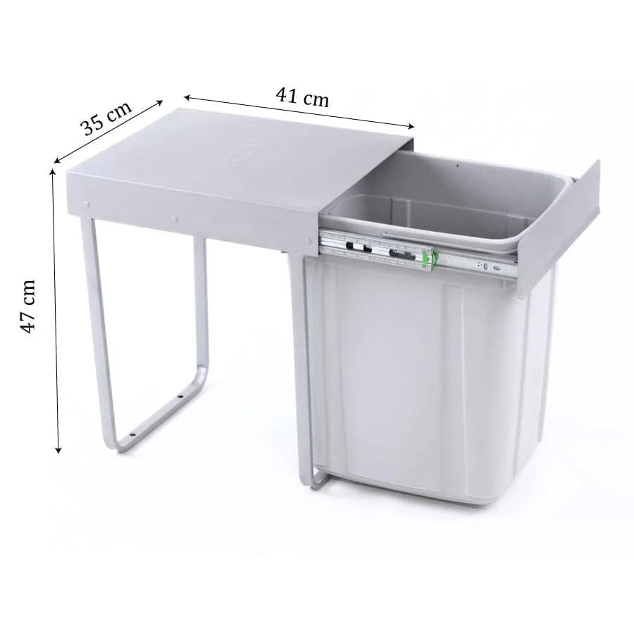 سطل زباله کابینتی آدلان مدل A-3001811 — تصویر ۲