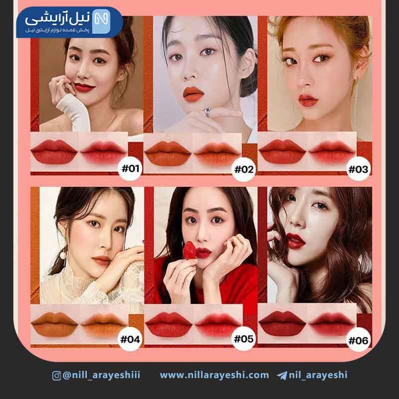 رژ لب مایع طرح پنجه گربه اس وی ام وای کد 1067 — تصویر ۳