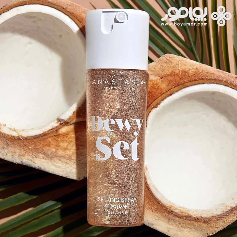 اسپری فیکس آرایش آناستازیا مدل DEWY SET حجم 100 میل — تصویر ۲
