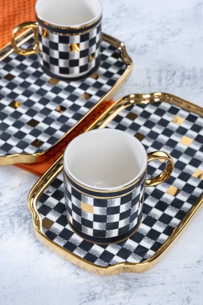 ست قهوه خوری 2 نفره ترک HXF آجار Acar — تصویر ۲