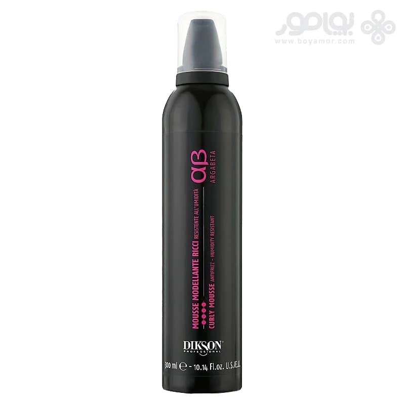 موس موی فر دیکسون آرگابتا مدل CURLY شماره 30 حجم 300 میل