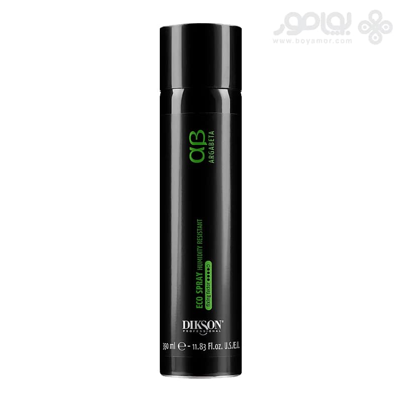 اسپری مو بدون گاز دیکسون آرگابتا مدل ECO SPRAY شماره 15 حجم 350 میل