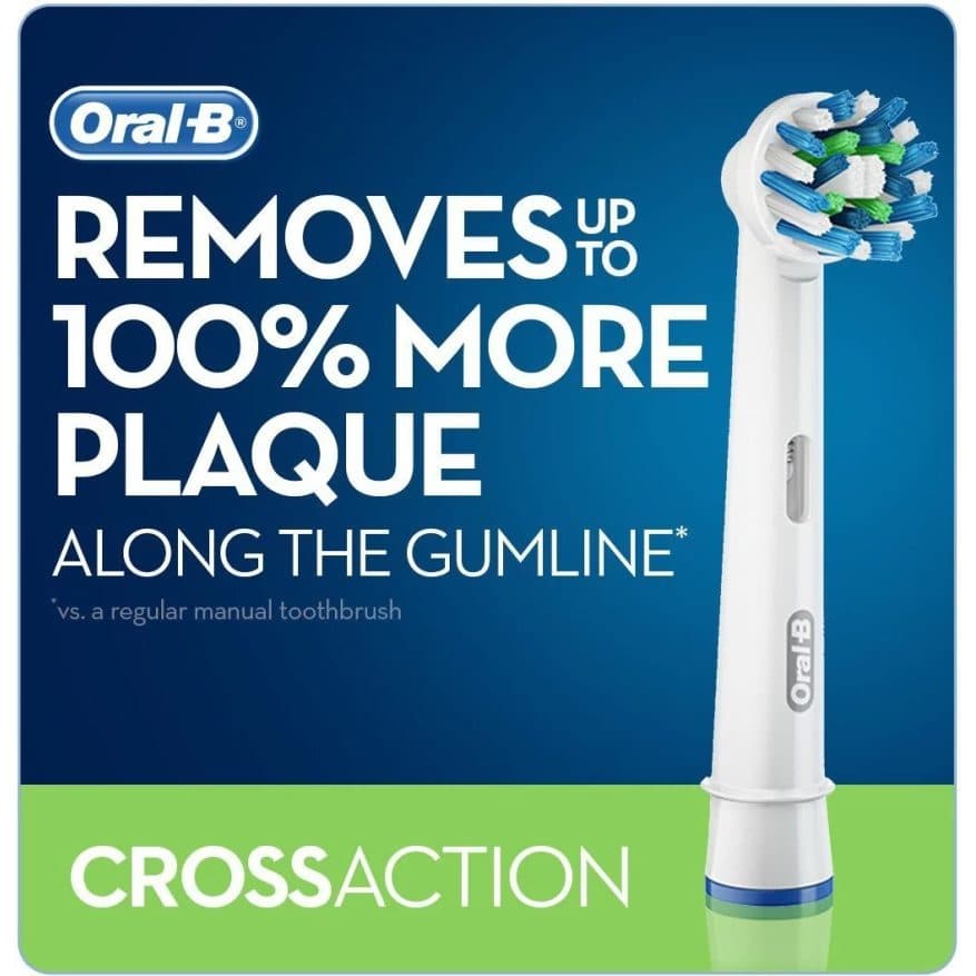 سری یدک مسواک برقی اورال بی Cross Action — تصویر ۱۲