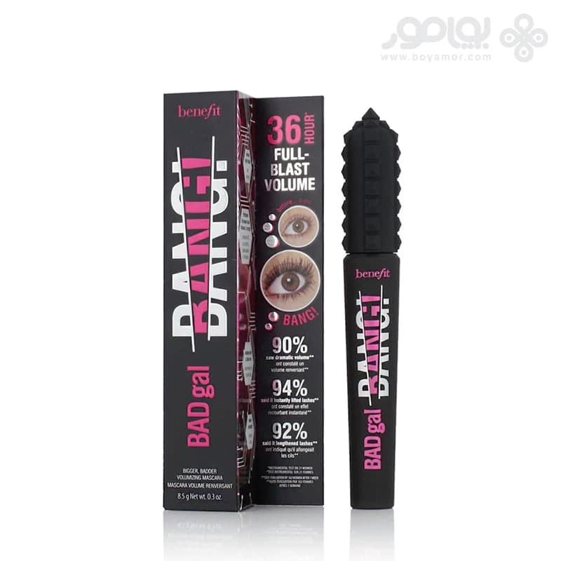 ریمل حجم دهنده بنفیت مدل BAD GAL BANG وزن 8.5 گرم — تصویر ۲