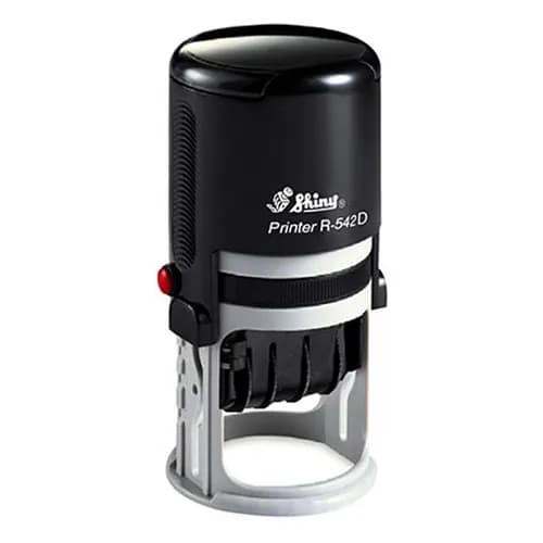دستگاه مهر شاینی تاریخ دار مدل R-542-D قطر 42 میل
