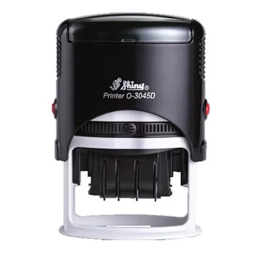 دستگاه مهر شاینی تاریخ دار مدل O-3045-D سایز 45 × 30