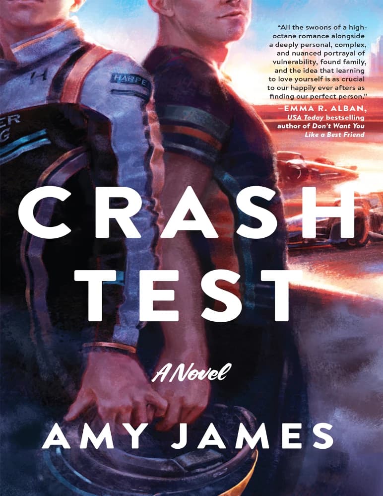 کتاب Crash Test (تست تصادف) نسخه انگلیسی PDF | ایمی جیمز — تصویر ۲