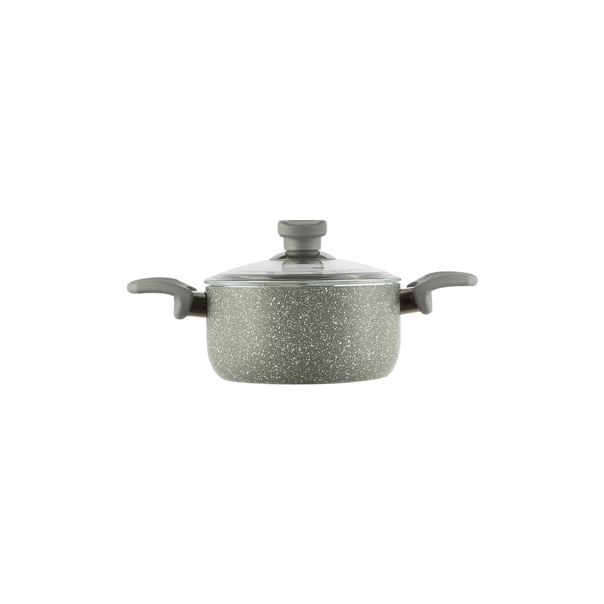 قابلمه نچسب 16*8.5 سانتی متر 1.5 لیتر طوسی یورک ریوالد 6503116-0114 — تصویر ۲