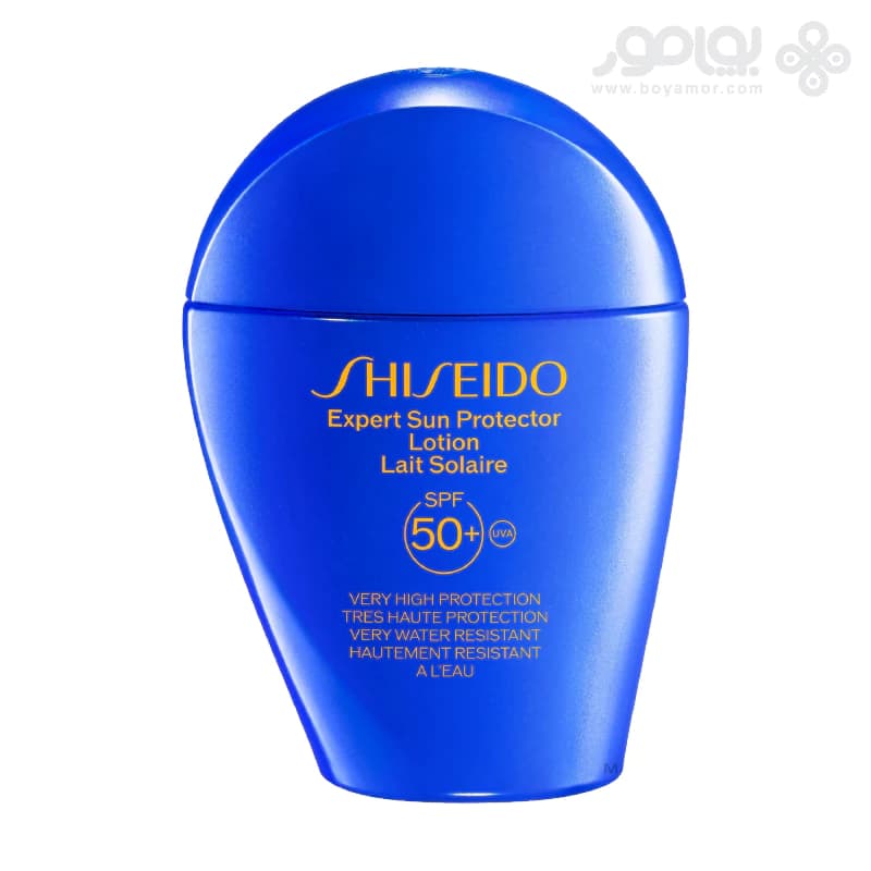 لوسیون ضد آفتاب شیسیدو مدل +EXPERT SPF50 با خواص ضد پیری