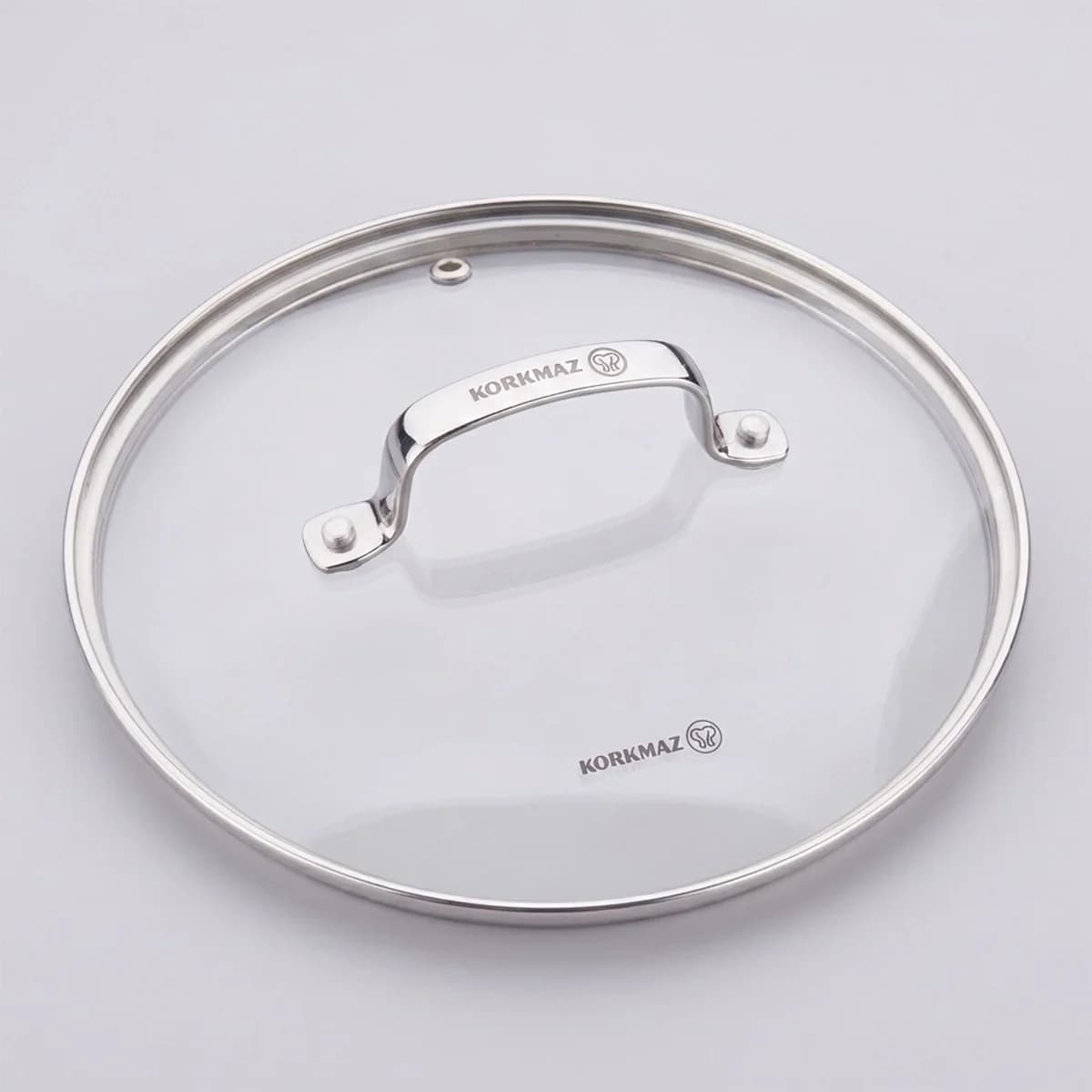 تابه نچسب درب دار 26*5 سانتی متر 2.5 لیتر بژ گرانیتا کرکماز 1265-1 — تصویر ۳
