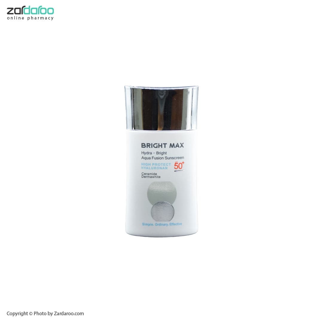 فلوئید ضد آفتاب آکوا فیوژن +SPF 50 برایت مکس Bright Max — تصویر ۲