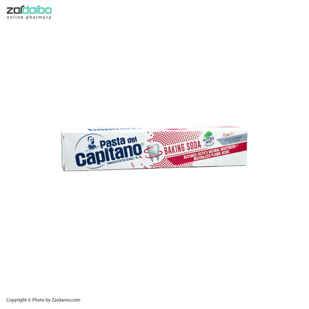 خمیر دندان بیکینگ سودا کاپیتانو Capitano