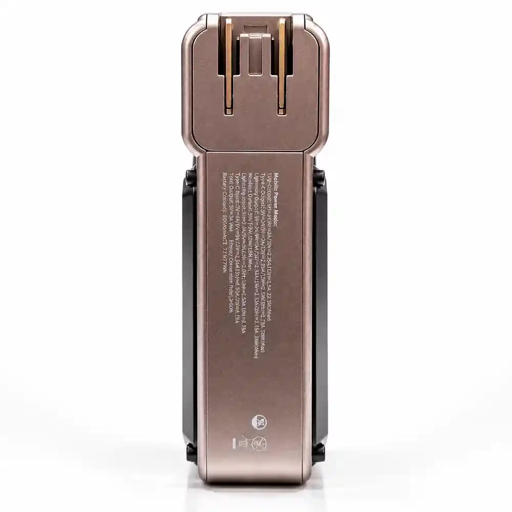 پاوربانک و شارژر دیواری Powerology مدل PPBMH104 | ظرفیت 20000mAh + شارژ بی‌سیم 15W — تصویر ۵