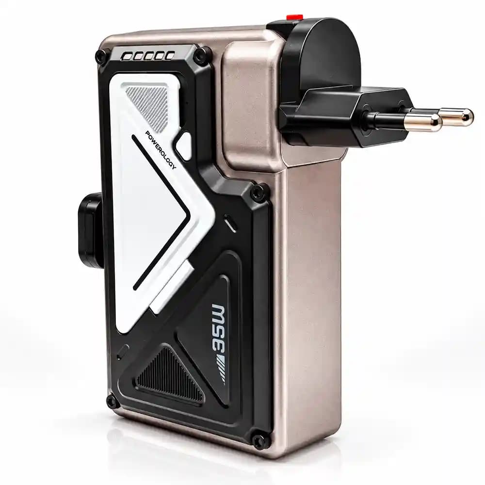 پاوربانک و شارژر دیواری Powerology مدل PPBMH104 | ظرفیت 20000mAh + شارژ بی‌سیم 15W — تصویر ۳