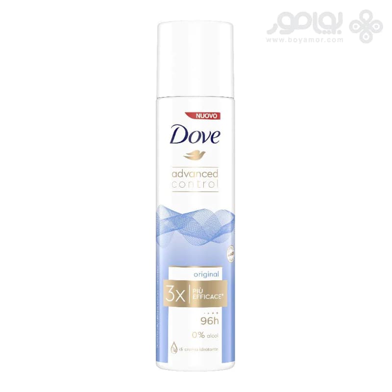 اسپری دئودورانت 96 ساعته داو ADVANCED CONTROL مدل ORIGINAL