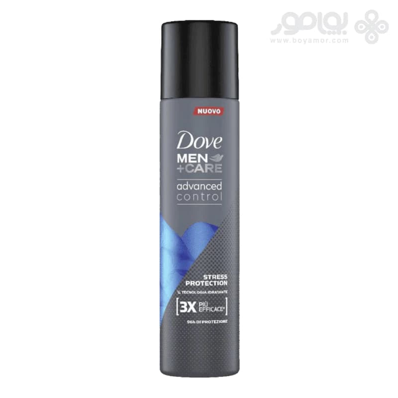 اسپری دئودورانت مردانه داو ADVANCED CONTROL مدل ضد استرس