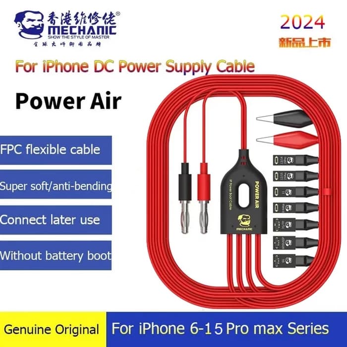 کابل منبع آیفون MECHANIC POWER AIR (6-15PM)