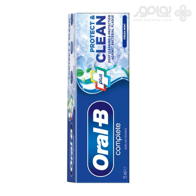 خمیر دندان اورال بی COMPLETE مدل PROTECT & CLEAN حجم 75 میل