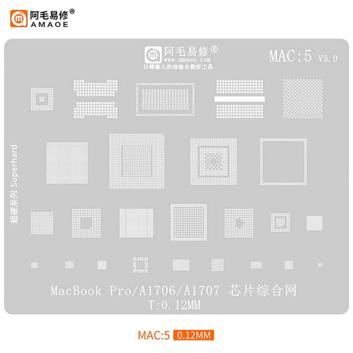 شابلون مک بوک AMAOE MAC:5