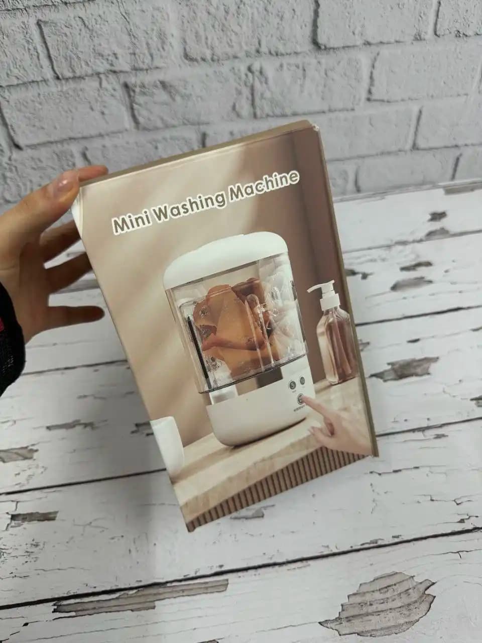 مینی ماشین لباسشویی قابل حمل مدل JX-168 — تصویر ۴