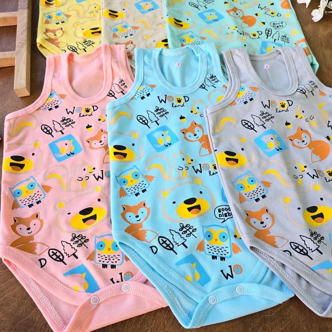 بادی رکابی جنگل حیوانات کد 4056 — تصویر ۲