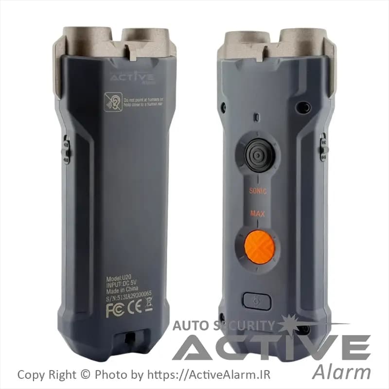دستگاه دورکننده و آموزشی سگ مدل Ultrasonic Dog Trainer U20 — تصویر ۲