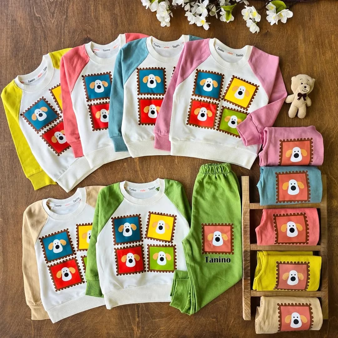 بلوز شلوار چهار سگ سایز 35 تا 45 کد 3939