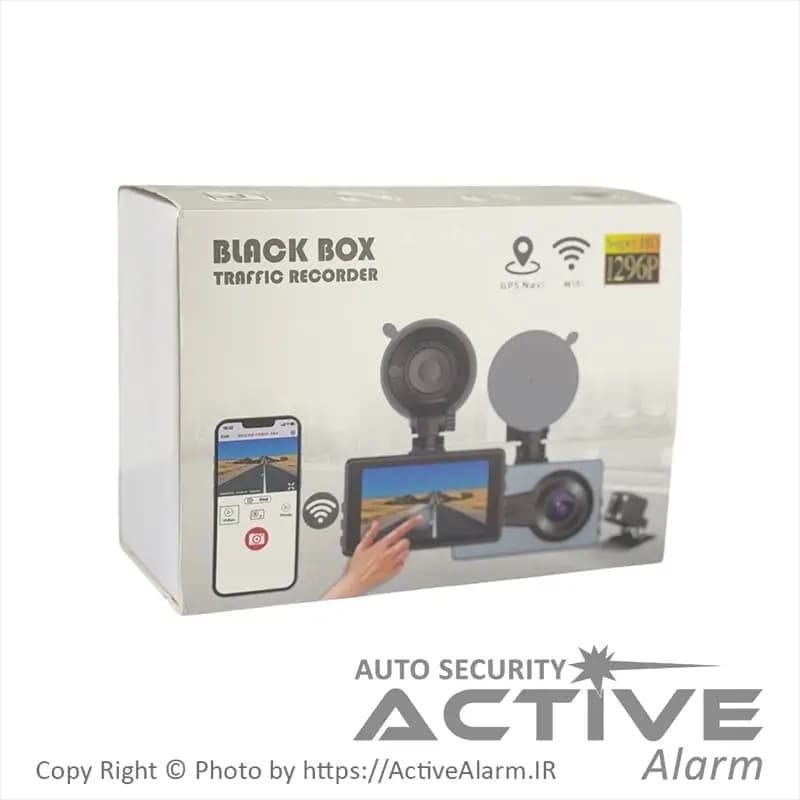 دوربین ثبت وقایع Black Box مدل AC-52 دو دوربین — تصویر ۳