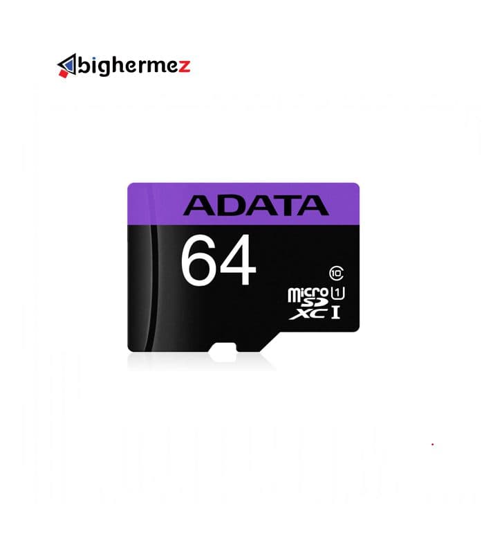 کارت حافظه microSDHC ای دیتا مدل V10 R80 W25+A DP ظرفیت 64 گیگابایت — تصویر ۳